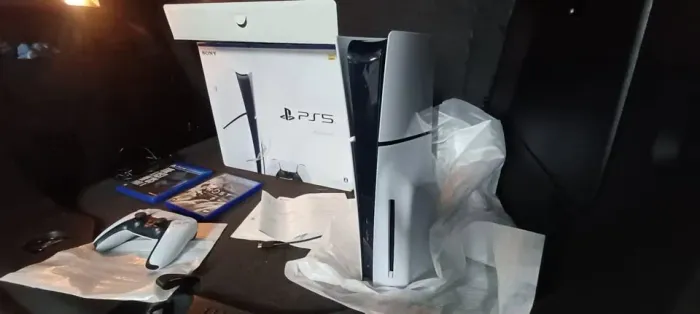 PLAYSTATION 5 SLIM MIDIA 1TB MIDIA FISICA