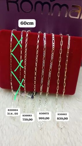 corrente masculina prata 925