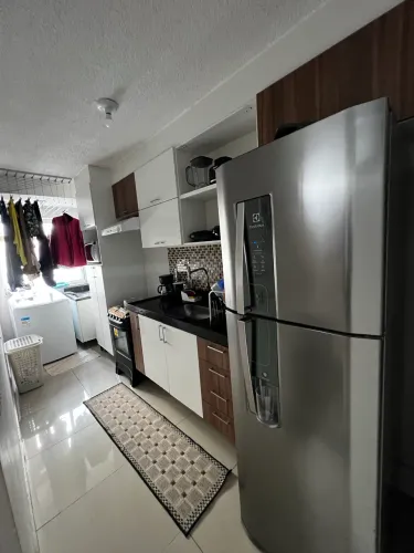 Vendo Geladeira Electrolux Frost Free 400L, Duplex, cor Inox, com dispenser de água.