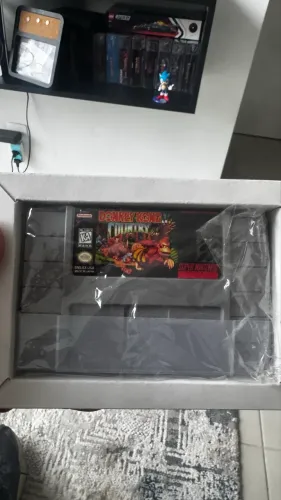 Fita super Nintendo donkey kong original com berço