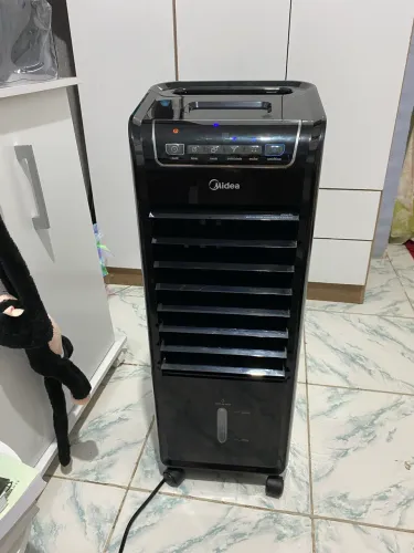 Climatizador de Ar Frio, 60W, 4,5L, Midea Preto 127v, AKAP1