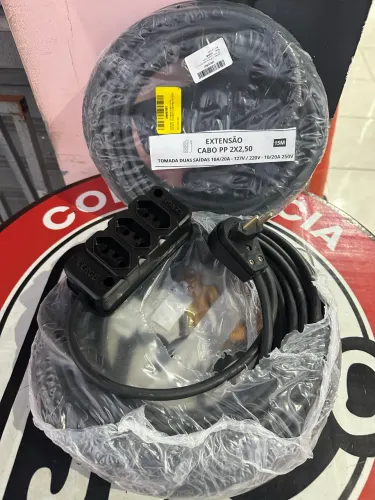 Extensão 15 metros cabo PP 2x2.50