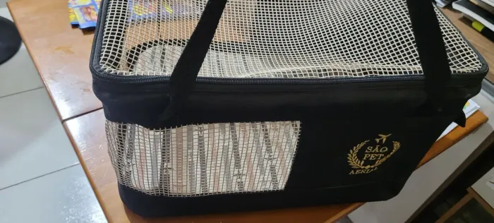 Bolsa transporte pet/aviao/passeio