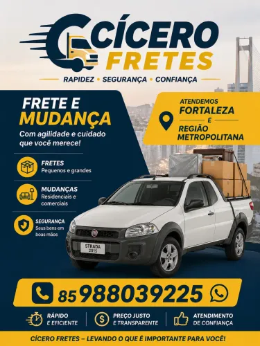 Frete e mudanças 
