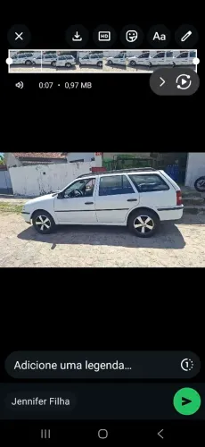 Volkswagen Parati 1.6 MI/ 1.6 MI City (álcool) 2000