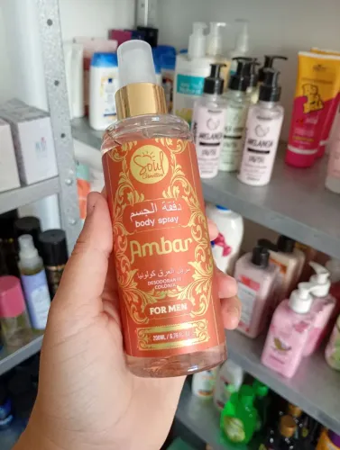 Body Splash árabe masculinos Soul cosméticos 200ml