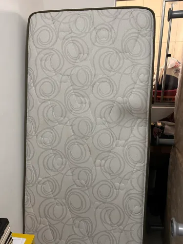 CAMA BOX SOLTEIRO + COLCHÃO