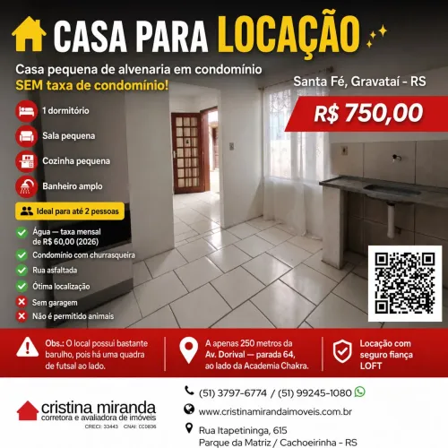 Casa para alugar 