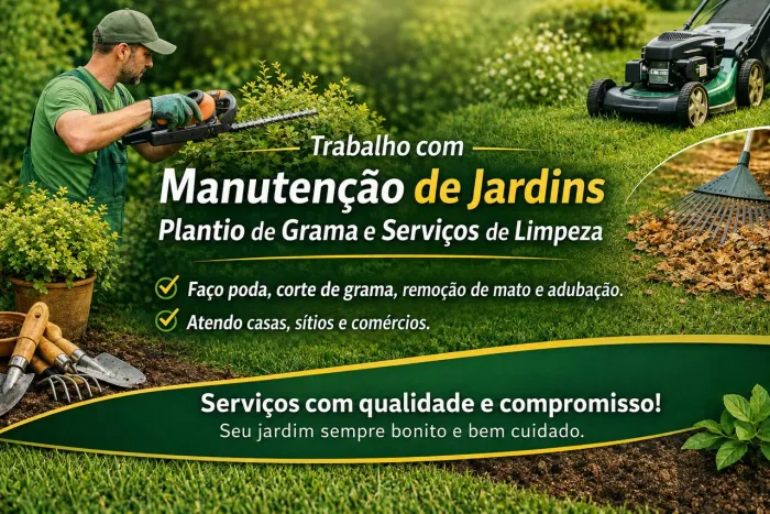 Serviço de jardinagem