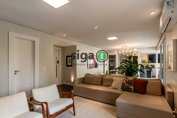 Campo Belo 161m² alto padrão com 3 suítes varanda gourmet e quadra de tênis no condomínio
