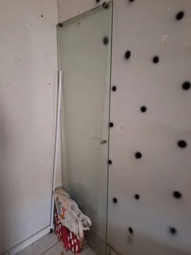 Porta de vidro para box