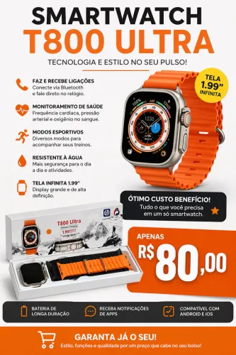 Relógio smartwatch