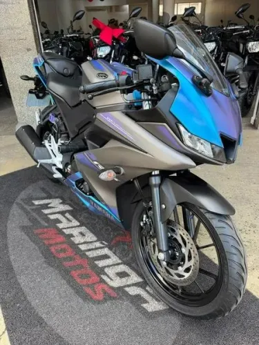 YAMAHA YZF R15 ABS 2025 IMPECÁVEL - AQUI NA MARINGA MOTOS