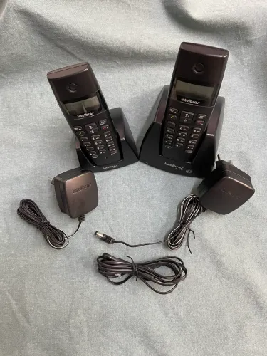 BAIXEI PREÇO Kit Telefone sem fio Intelbras T40 2 aparelhos
