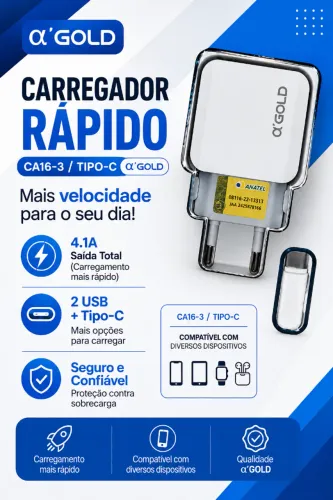 Carregador tipo C