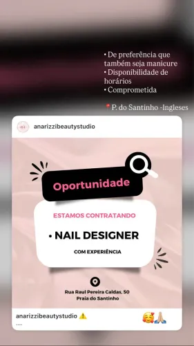 Oportunidade para Nail/Manicure
