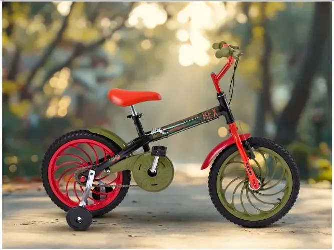 Bicicleta infantil aro 16 Caloi Rex