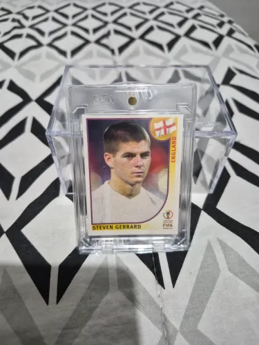 Figurinha Gerrard original Panini 2002