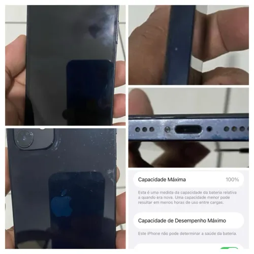 iPhone 12 tela e bateria trocadas e FACE ID com problema