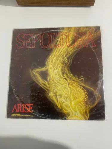 LP Vinil Sepultura - Arise Rough Mixes Limited Edition
