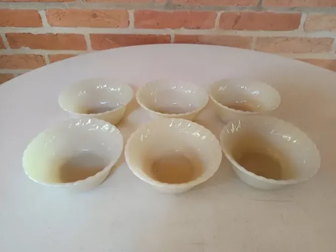 Jogo 6 Tigelas de Sobremesa Vintage Colorex Opalina - 11 cm