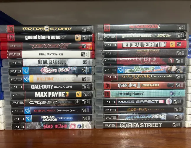 Jogos de PS3 - Mídia física original