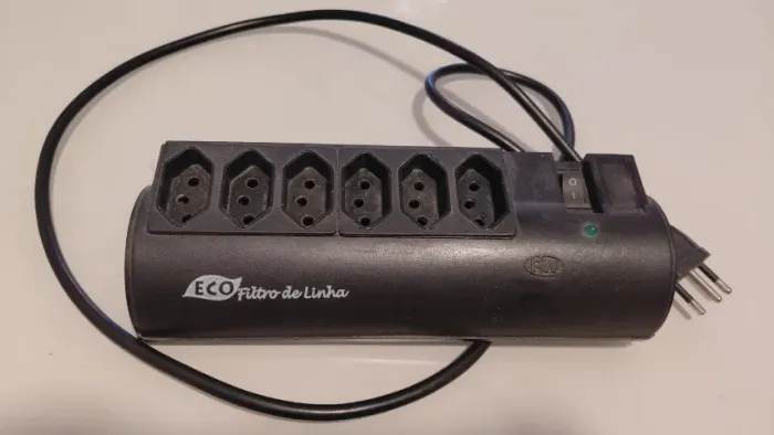 Filtro de Linha ECO com 6 Tomadas