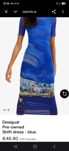 Vestido Desigual L importado