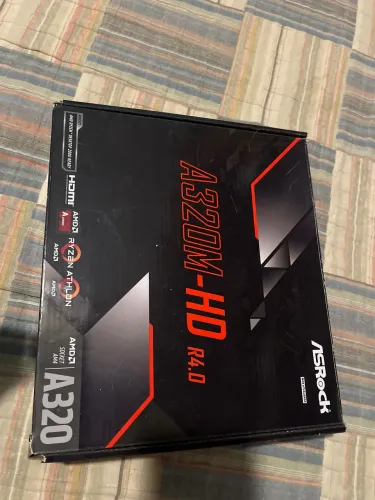 Kit Upgrade Gamer AMD Ryzen 5 3600 + Placa Mãe ASRock A320M-HD R4.0 (Na Caixa)