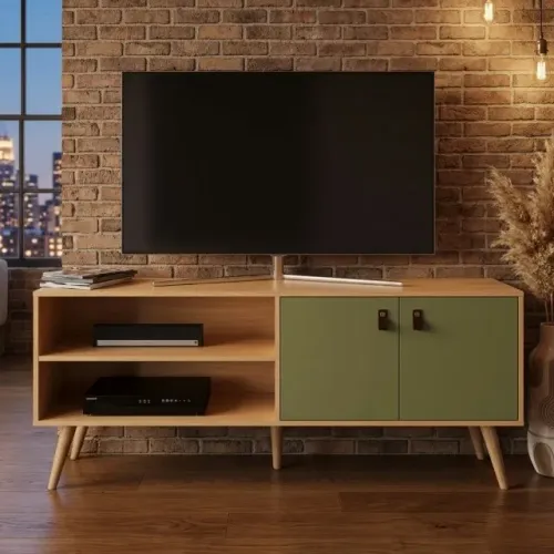 novo Rack Amber Suporta até 55 polegadas 
