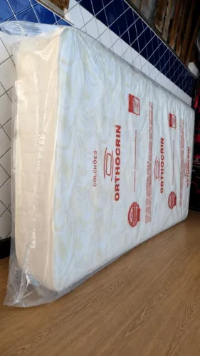 Colchão solteiro orthocrin de espuma d33 firme, novo sem uso,  Aceito cartão e entrego!