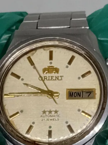 Relógio orient automático masculino antigo