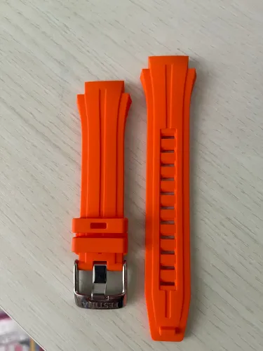 Pulseira Borracha laranja Festina F20664/4