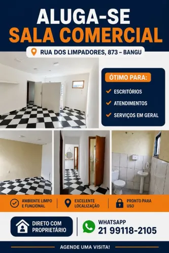 Sala comercial em bangu