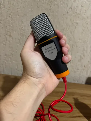 Microfone condensador TOMATE MT020 - Nunca foi usado, envio para todo o Brasil.