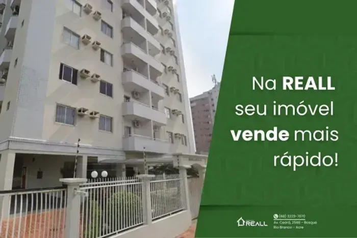 Residencial Paradiso, apartamento com 3 quartos (1 suíte) + Semi-mobiliada