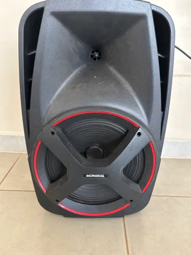Caixa de som mondial 550w