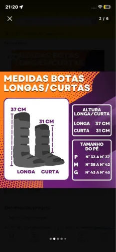 Bota Ortopédica + Par de Muletas - Semi Novos