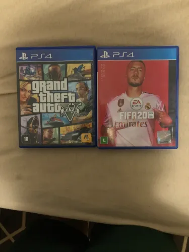 Combo GTA V e FIFA 20 novíssimos 