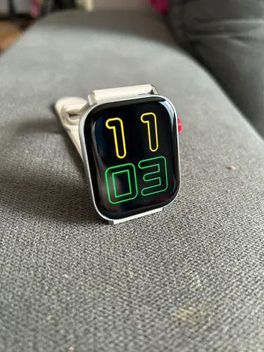 Smartwatch colmi c8 Max prata novo