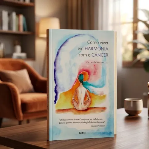 Livro Como Viver em Harmonia com o Câncer - Celso Massumoto