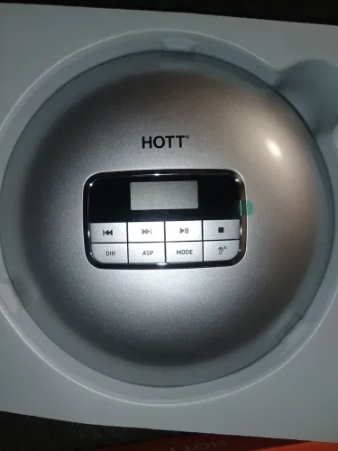 Discman Hott modelo mais novo toca mp3 