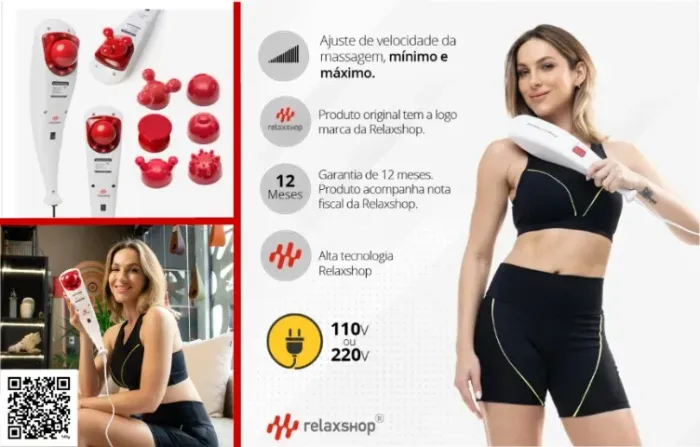 Massageador Elétrico Corporal Relaxshop