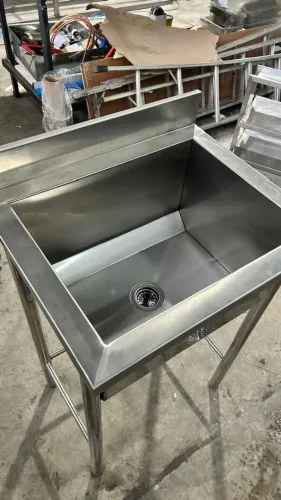 Pia Inox Cozinha Industrial (Sob Medida)