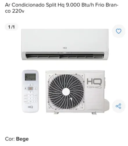 Ar condicionado HQ inverter