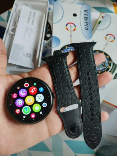 Relógio smartwatch v16 pro lançamento