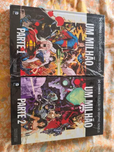 DC um milhão parte 1 e 2 completo lacrado