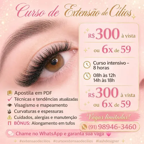 Cursos profissionalizante!