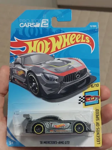 Hot Wheels Mercedes-Benz AMG GT3 - lacrado