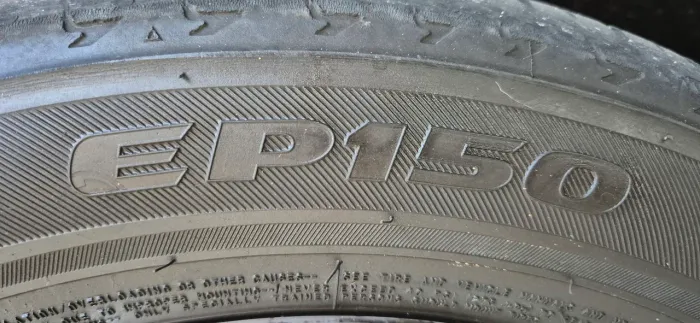 Par de pneus 205 55 r16, Bridgestone, ecopia.